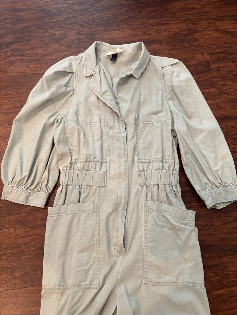 Universal Thread Sage Green Utility Jumpsuit Romper